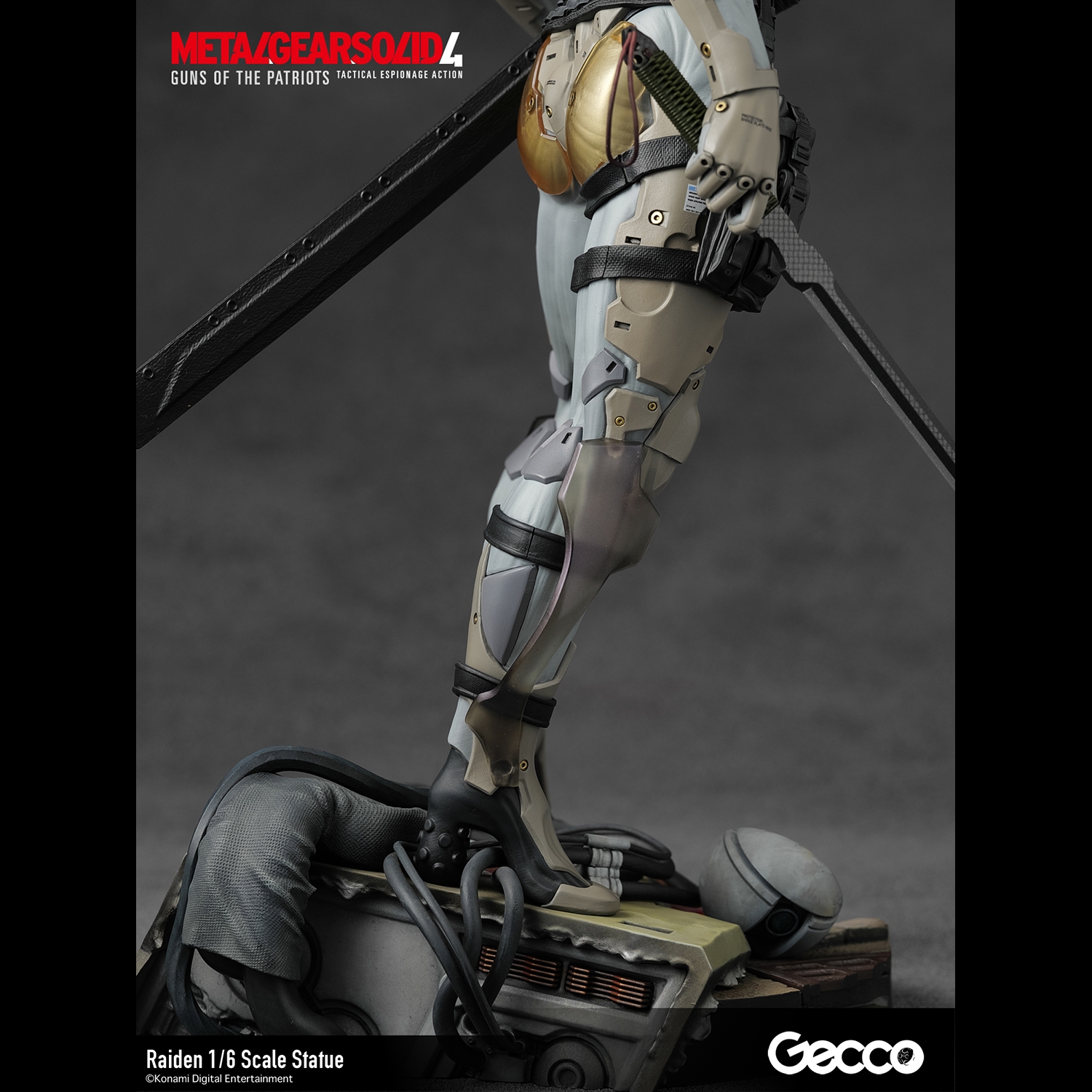 METAL GEAR SOLID 4 GUNS OF THE PATRIOTS, Raiden 1/6 Scale Statue 